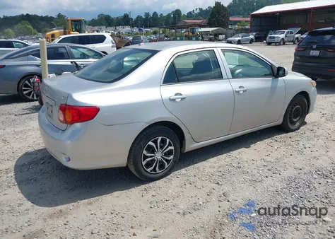 2009 Toyota Corolla Le из США, поврежденный, VIN JTDBL40E69J034356